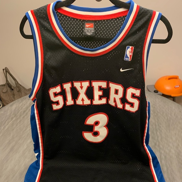 allen iverson sixers jersey